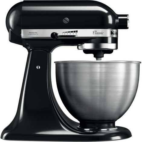 Robot Repostería KitchenAid 5K45SS Classic Negro (1/5)