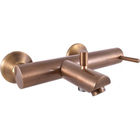 Mitigeur baignoire mural SEINA en laiton bronze-Bronze-Bronze-- (1/3)