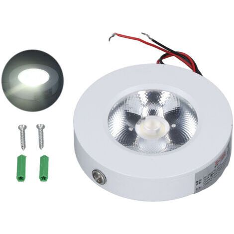 Spot LED COB 3W, peinture haute température, plafonnier Ultra fin encastrable, 85 à 265V (1/5)