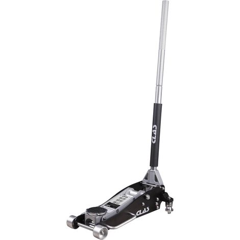 Cric rouleur hydraulique 1.25T alu extra plat H.85 à 375mm - OH 5309 - CLAS Equipements (1/5)
