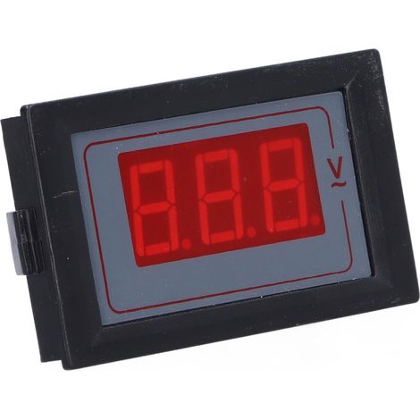 Digitales 2-Draht-LED-Voltmeter, 50–500 V Wechselspannungsprüfer, 50–35 V Messanzeige, Industrievoltmeter, präzise digitale Anzeige (1/5)