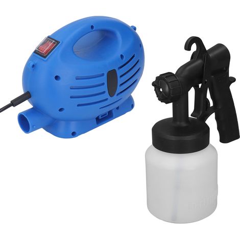 Pistolet à peinture, pistolet à peinture portable haute pression, pistolet à peinture électrique portable pour bricolage, calibre 2,5 mm (1/5)