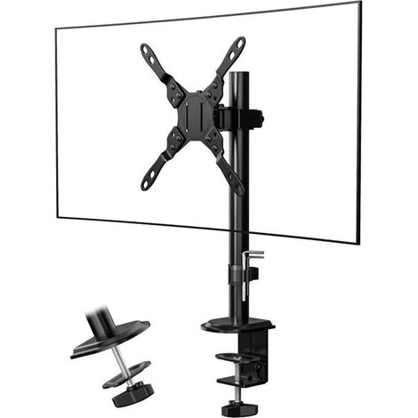 Monitorhalterung für 1 Monitor, 13-35 Zoll, neigbar, schwenkbar, drehbar, bis 10kg (1/5)