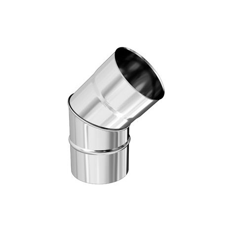 Coude br45° 2part inox 304 139 - Ten (1/6)