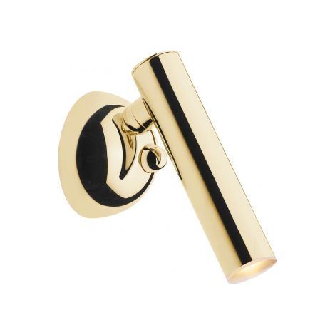 Zumaline LOYA Liseuse LED Intégrée, Or Français, 3000K, 450Lm