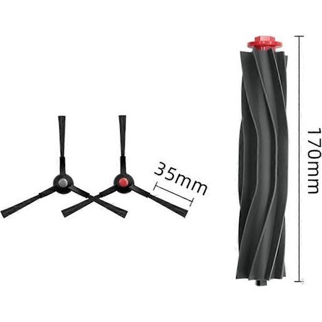Zubehör für Eufy S1 Pro Saugroboter, Zubehör für Saugroboter, Ersatz für die Hauptseitenbürste (1/4)