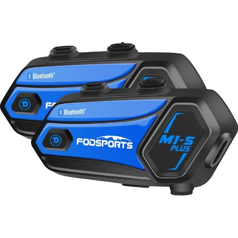 Intercom de casque de moto, communication entre 8 pilotes, longue portée, support radio FM (1/5)