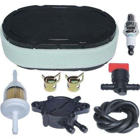 Kit de pompe à huile avec vanne d'arrêt de tuyau de filtre à air et carburant 32-083-09-S 32-083-10-S pour moteurs de tondeuse Kohler KT715 KT725 KT730 KT735 KT740 KT745 (1/5)