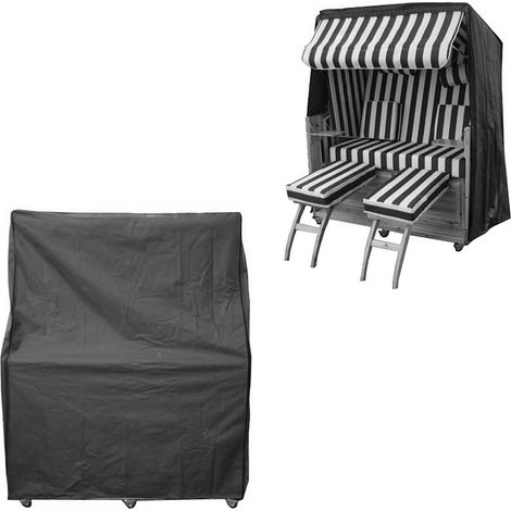 Funda protectora silla de playa jardín funda de lona 160x160x90CM tela cubierta protectora exterior patio jardín playa terraza lluvia
