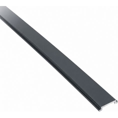 Profilo di finitura LARKO per palo recinzione - Grigio Antracite RAL 7016, 232 cm (1/4)
