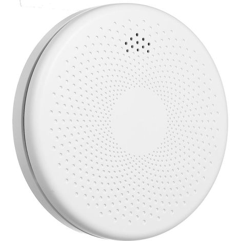 Détecteur de fumée combiné WiFi 2 en 1 avec signal acoustique et visuel. (1/5)