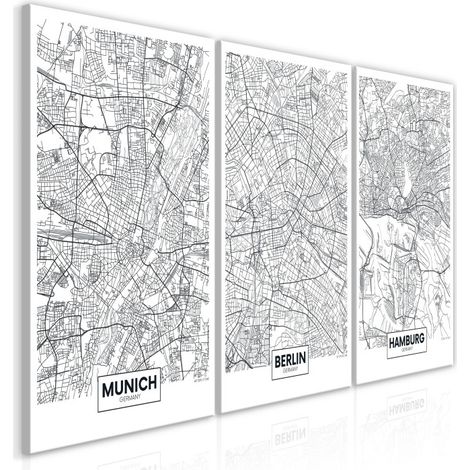 Tableau Imprimé "German Metropolises Collection" 60 x 120 cm (1/2)