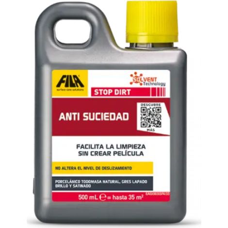 STOP DIRT: Solución Anti Suciedad para Superficies / Caja 12 un 500 ML / Protector antisuciedad