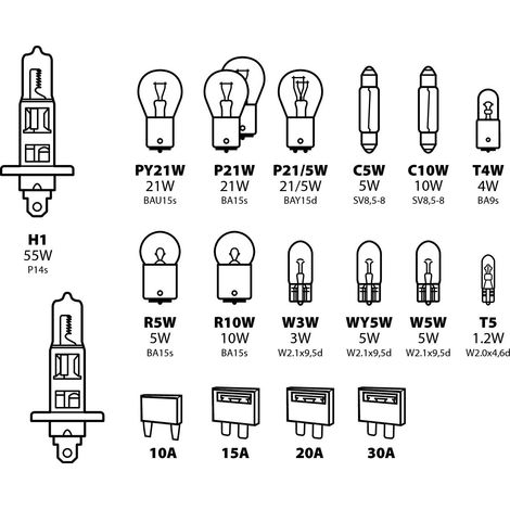 LAMPA 58161 Assortiment ampoule (1/5)