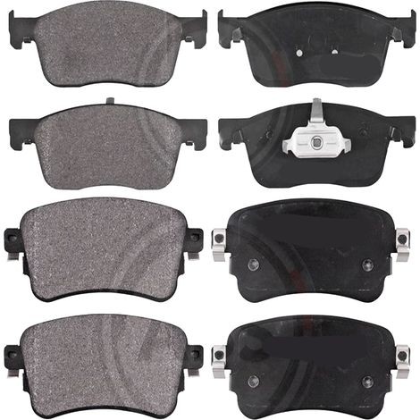KIT PASTIGLIE FRENO ANTERIORI E POSTERIORI compatibile con TOYOTA PROACE VERSO AUTOBUS (MPY) / PASTIGLIE FRENANTI AUTO OEM 35186,35185 / SOSTITUZIONE DIRETTA / BASSA POLVERE / SILENZIOSO