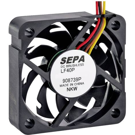 SEPA LF40P12PSE00A Ventola assiale 12 V 13.8 m³/h (L x L x A) 40 x 40 x 10 mm