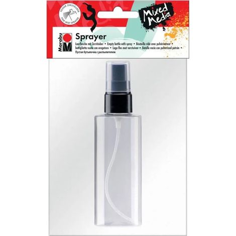 Flacon vaporisateur Marabu vide avec atomiseur 100 ml (1/2)