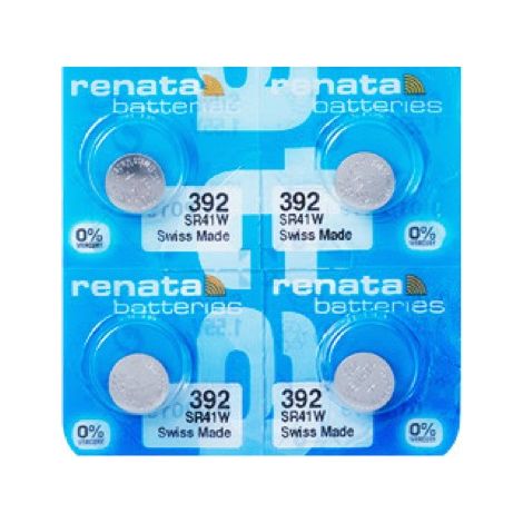 .4 Piles Renata 392 SR41W.
.
.