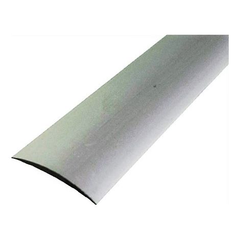 Umbral inferior de la puerta 40x5 mm - KLOSE besser - Anodizado plata - Longitudes : de 1 Metro a 1,50 Metro - 087 Arg. 1 Mètre 25