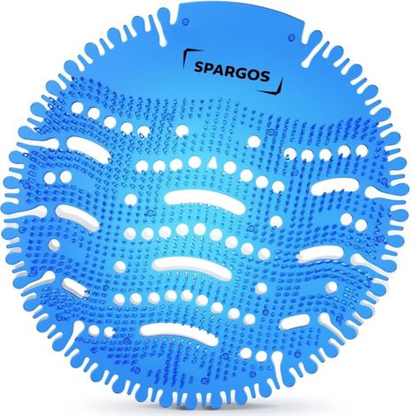 Urinoir 12 Pièces Urinal Screen pour Urinoir Désodorisant Protection anti-éclaboussures contre les odeurs pour les toilettes dans les salles de bain les bureaux avec gants gratuits H306 (1/5)