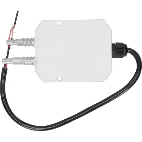 Digitaler Winddrucktransmitter mit Anzeige 0–0,5 kPa, 4–20 mA, 24 V DC, silber (1/5)