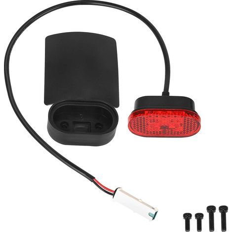 Monorim LR02 license plate and taillight kit for M365/Pro/4Pro 9 G30, license plate frame with screws (1/4)