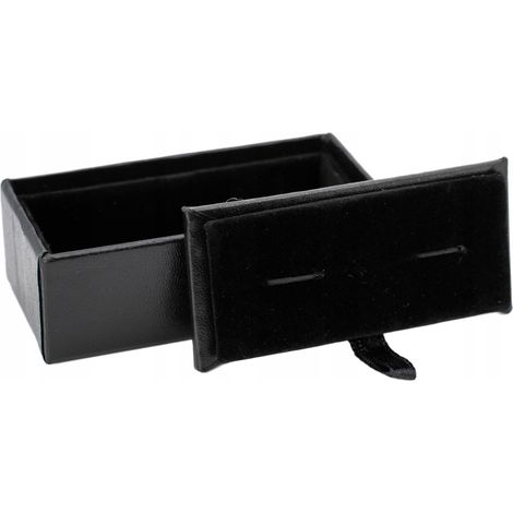 Scatola portagioie per gemelli, colore nero (1/5)