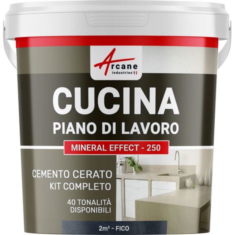 Microcemento cucina: per piano di lavoro e pavimento della cucina - 2 m² (in 2 strati) Fico - ARCANE INDUSTRIES (1/5)