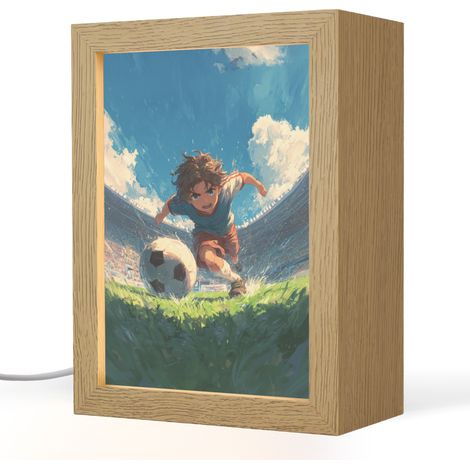LUZ DE NOCHE INFANTIL Estadio - Futbolista - Balón 15x20 cm