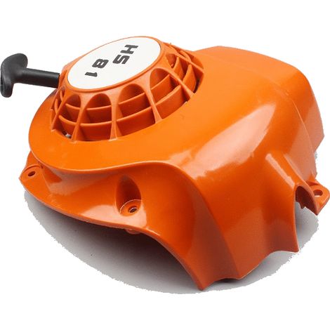 Lanceur de démarrage pour taille-haies STIHL HS81, HS81R, HS81T, HS86, HS86R - Kit de rappel avec corde et poignée, pièce de rechange robuste (1/4)