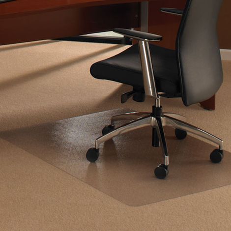 Bodenschutzmatte ULTIMAT II 120 x 90 cm für Teppichböden