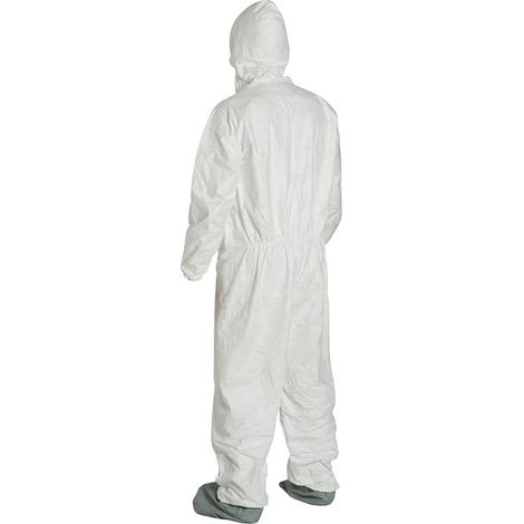 Traje de protección química sin tirantes V-protect Tipo 5/6 - Barniz de amianto de lana - Talla M (1/5)