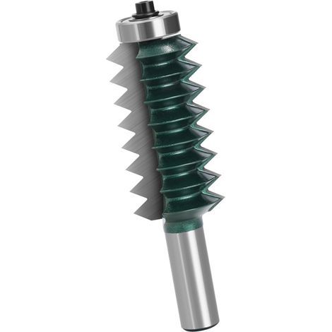 Mèche de routeur multi-dents, tige de 12mm, Type de ligne en carbure, couteau de fraisage du bois pour le travail du bois (1/5)