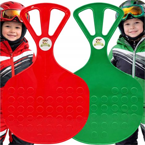 Juego de dos piezas de toboganes de manzana para trineo deslizante XXL de 58 cm PARA nieve (1/5)