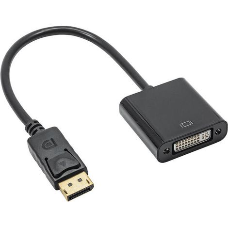 Adaptador convertidor akyga ak-ad-58 displayport (m) / dvi 24 + 5 (f) 20cm
