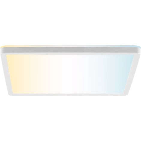 BRILLIANT panneau LED Lumaro, 22 W, 3000 lm, 2700-6500 K, 42x42 cm, blanc