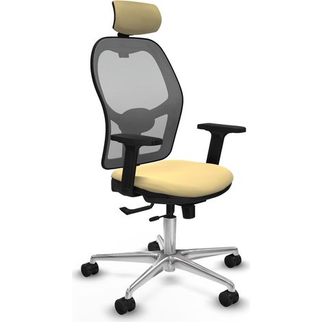 Chaise de bureau piqueras y crespo Jorquera accoudoirs ajustables soutien lombaire (1/2)