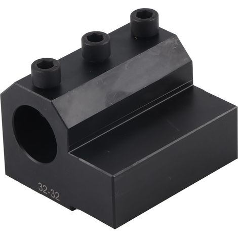 Lot de 2 mandrins aléseur intérieur CNC SBHA32-32, porte-outil auxiliaire pour tour, douille de forage, acier robuste, usage professionnel (1/5)