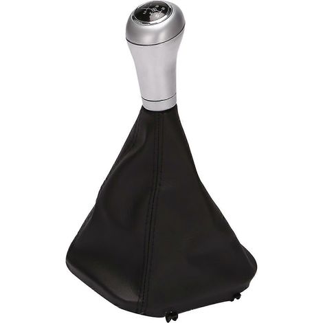 Soufflet de levier de vitesses à 6 rapports pour Mercedes-Benz Classe C/E/W203 W204 C300 W207 W212 (argenté) (1/5)