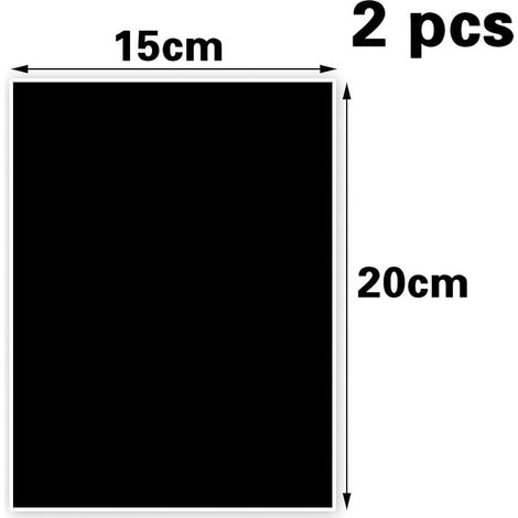 2 Pièces Patchs de réparation en nylon,Tissu Autocollant Reparation,Patch de Réparation,pour Réparer les Doudounes,Manteaux,Tentes,Sacs de Couchage,Auto-adhésif,Imperméable,20x15cm (1/4)