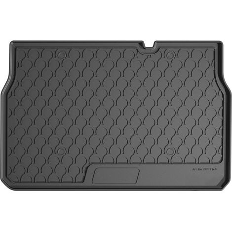 Vasca baule su misura in gomma sintetica - compatibile per  Citroen C3 (11/1606/24) baule basso