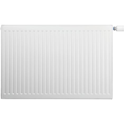 Buderus Ventil-Kompaktheizkörper VC-Profil Typ 11 500x1200 mm (HxL) Ventilgarnitur links 7750108412, inkl. Montageset