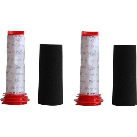 Paquete de 2 filtros de espuma y microfiltros para aspiradoras inalámbricas Bosch XU, BCH6ZOOO y Bosch BBH625W60 - KZQ (1/4)