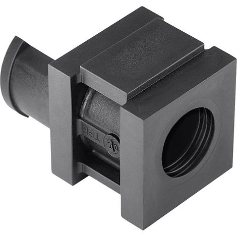 HellermannTyton VP-S12-13Ins-sgl-PL-BK (20) Einfachtülle halogenfrei    Kunststoff Schwarz 20 St.