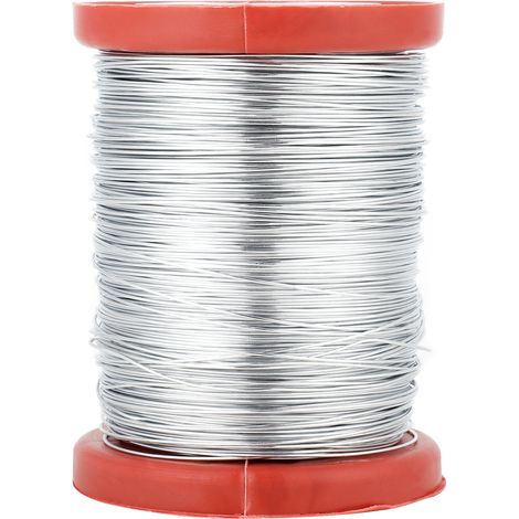 Fil de Cadre pour Ruches en Acier Inoxydable et Fer – 0.5mm Diamètre – Compatible Fondation de Cire – 2 Rouleaux (1 Fer, 1 Inoxydable) – Équipement Apiculture Professionnel