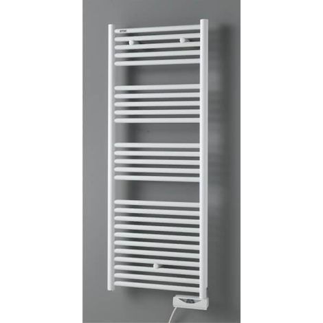 Acova – Sèche-serviette électrique 1000W – Acier blanc RAL 9016 – Dimensions 500x1758mm – Compatible programmateur Heatzy – TSL100050TF