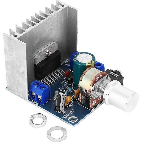 Module amplificateur 2 canaux, carte numérique, potentiomètre de puissance TDA7297 15 W, type B (1/4)