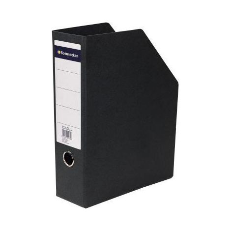 Soennecken Stehsammler 2000 DIN A4 hoch 85mm Hartpappe schwarz (1/4)