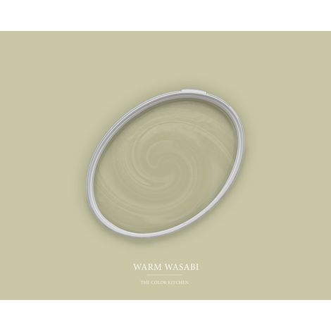 Wandfarbe Grün matt The Color Kitchen Warm Wasabi Exklusive Innendispersion Hohe Farbintensität 2.5 Liter (1/4)