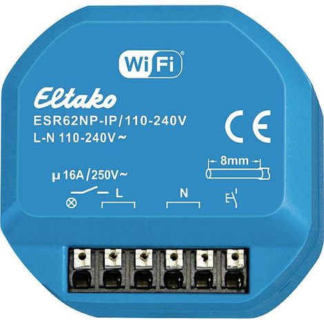 ESR62NP-IP/110-240V Eltako sans fil Télérupteur-relais de couplage sans fil encastré X241012